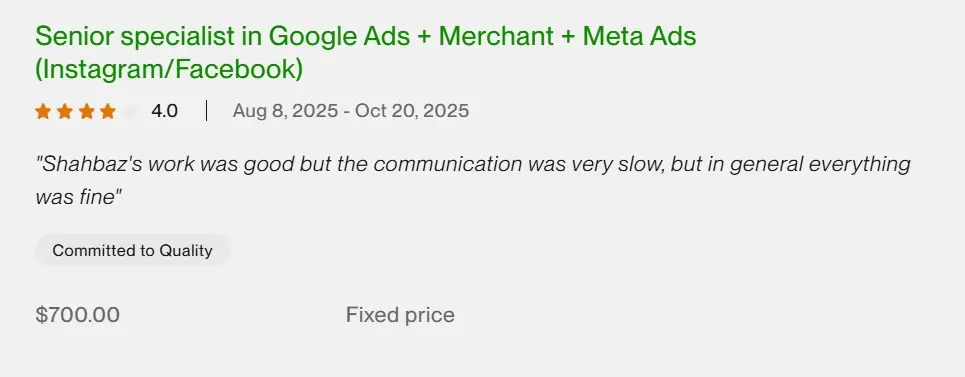 Google Ads & Meta Ads results